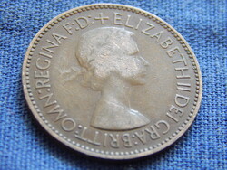 Egyesült Királyság  1/2 Penny 1953