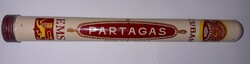 RETRO - PARTAGAS  De Luxe kubai HAVANNA szivar alumínium tubusa - képek szerint