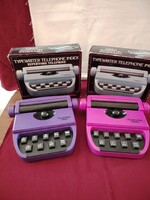 Retro telefon index