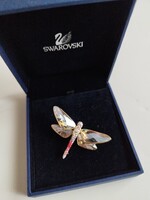 Swarovski szitakötő bross