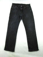 EREDETI LEVIS 514 (W32 / L30) FÉRFI ENYHÉN SZTRECCSES SÖTÉTSZÜRKE FARMER