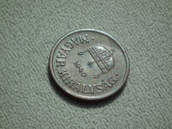 1940 bronz 2 fillér, Magyar Királyság, pengő korszak (1926-1946)