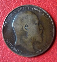 Anglia 1 penny 1902 (Q56)
