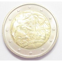 Olaszország,2 euro 2008 - Emberi Jogok Nyilatkozata aUNC+ ötvözet