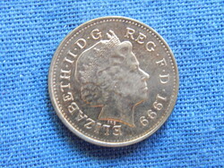 Egyesült Királyság  1 Penny 1999