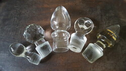 End plug, bottle stopper 5 pcs. together