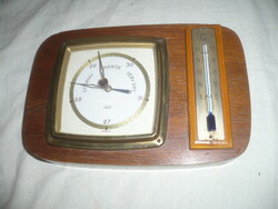 Old Scholz Wooden-framed German Barometer