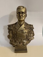 Horthy bronz mellszobor