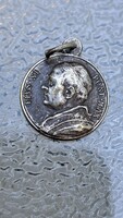 Antique Pope Pius XI grace with Saint Peter