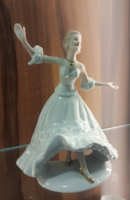 Wallendorfi balerina porcelán figura/ talpàn nem làthato helyen sèrült.