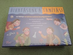 Hivatásunk a tanítás! prémium kártyajáték pedagógusoknak - ÚJ, BONTATLAN (Bolti ár alatt)