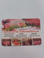 KÖTÖNY-HÚS KFT. Kiskunhalas 2011. évi kártyanaptár