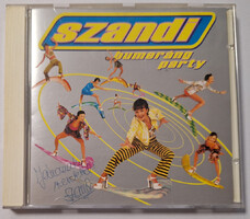 Szandi Bumeráng party zenei CD lemez, dedikált Biem/Artisjus 1996