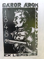 Torró Vilmos - 4 db eredeti jelzett ex libris grafika (1979)