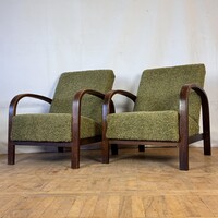 2db Debreceni 445 Art Deco fotel 1940s