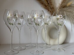 CHAMPAGNE CLUB - Perrier-Jouët Belle Époque 28,5 cl pezsgőskehely – 6 db, kézzel festett kristály