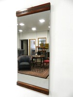 Copper-Decorated Retro / Design Wall Mirror