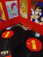 THE BEATLES 1 dupla nagy lemez + plakát 85x55cm, 2015.Apple Corps Ltd. Made in Germany.