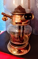 "Lombik" kávéfőző 1984-bol, konyhai alkimistaknak! Kb. 2 kg, 37/12 cm 230V600 watt