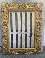 134 x 104 cm hatalmas barokk florentin tükör vagy kép keret