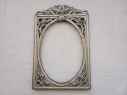 Képkeret 21,5x13,5 ón Seagull Pewter PF232 Canada virágokkal és harangokkal díszített 320g ónötvözet