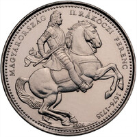Magyarország 50 Forint 2026 - II. Rákóczi Ferenc - verdefényes