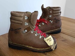 ÚJ!!! 1980' Professzionális DACHSTEIN Kastinger klón EU 41 full bőr vízálló túra hegymászó bakancs