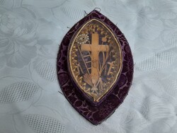 Hollóházi Antique Christian Patience Glass from the 1800s