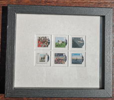 Pink Floyd exkluzív keretezett bélyegritkaság (Royal Mail, 2016)