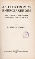 Az elektromos energiakérdés