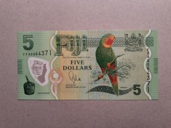 Fidzsi-szigetek - 5 Dollár 2012 UNC polymer