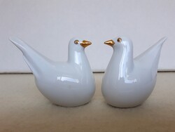 Gyönyörű Hollóházi porcelán madár pár