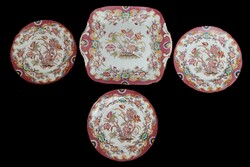 DT/624. Sarreguemines Minton 3-Person Dessert Set