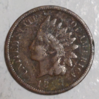 1897. USA indián fejes 1 Cent, (49)