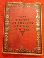 1921. Ady Endre - MARGITA ÉLNI AKAR első kiadás könyv a képek szerint AMICUS