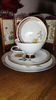 Winterling Bavaria porcelán kávés szett – 2 csésze és 1 db ajándék sütistányér