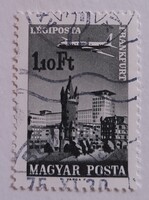 1966/1967 Repülő (VII) 1,10 Ft  pecsételt