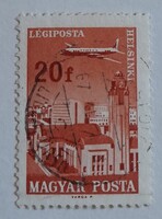 1966/1967 Repülő (VII) 20 fillér pecsételt