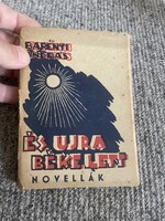 Berényi András es újra béke lett 1943 antik regi konyv