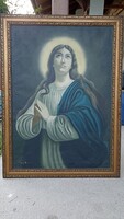 Grovald Gyula: Szűz Mária, Madonna - festmény