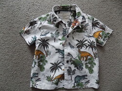 John Lewis Patterned Shirt, 2 Years