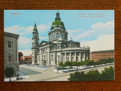 Képeslap - Budapest, Szent istván Bazilika anno - reprint kiadás