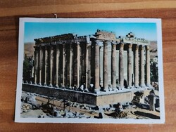 Lebanon, Baalbek Temple of Bacchus, the largest Roman temple ruin in the world, built in the 2nd century