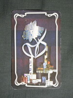 Kártyanaptár,Budapest,Fővárosi háztartási illatszer boltok, 1983  (6)