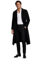German Leather gyönyörű dupla soros trench bőrkabát!