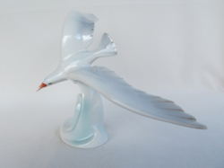 Hollóházi porcelán madár sirály
