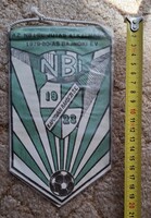 1979-80. Kaposvári Rákóczi NBI feljutás emlék zászló foci labdarúgás