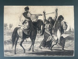 Lotz Károly (1833-1904): Csak előre! (A tolvaj cigány)