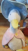 Nyúl Péter plüssök 019. (Kacsa Jolán) - Peter Rabbit plush 019.