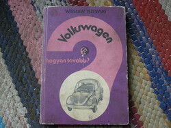 Régi , oldtimer , veterán Volkswagen Bogár  típusokhoz javítási könyv